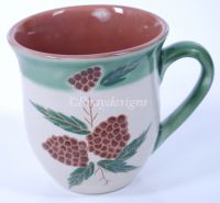 Hampton Home PINE CONE Earthenware COFFEE MUG